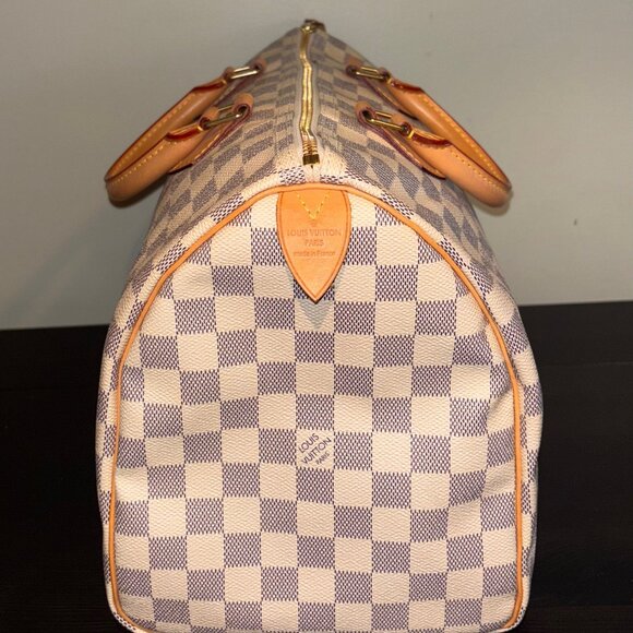 Louis Vuitton Damier Azur Speedy 35 - Picture 5 of 15
